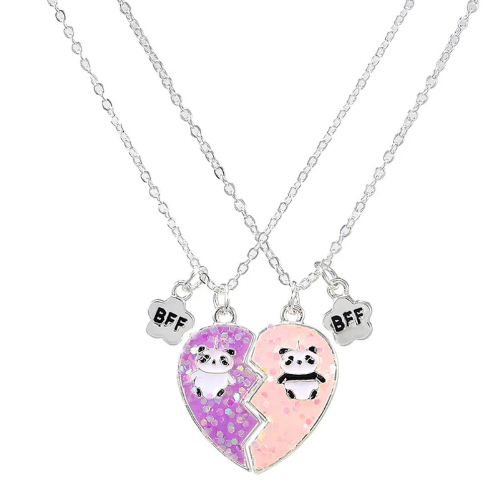 Collier BFF Coeur Panda