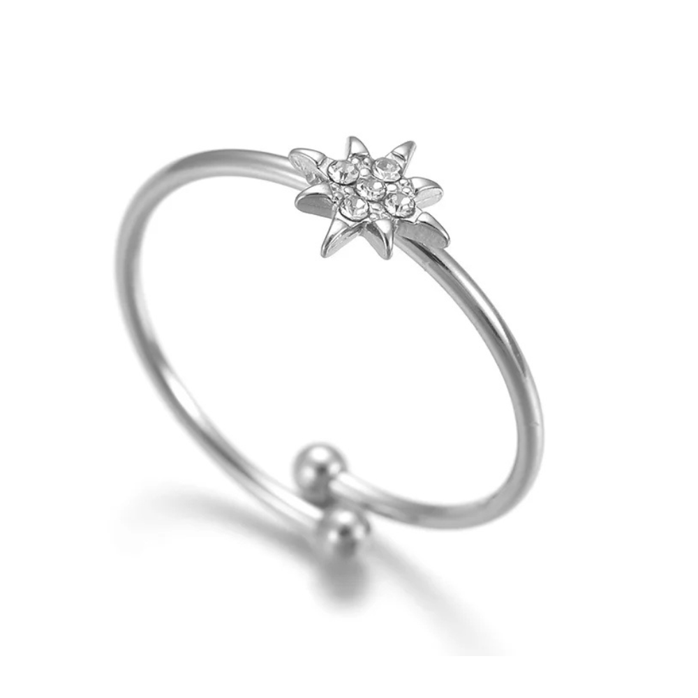 Bague Fine Soleil argent