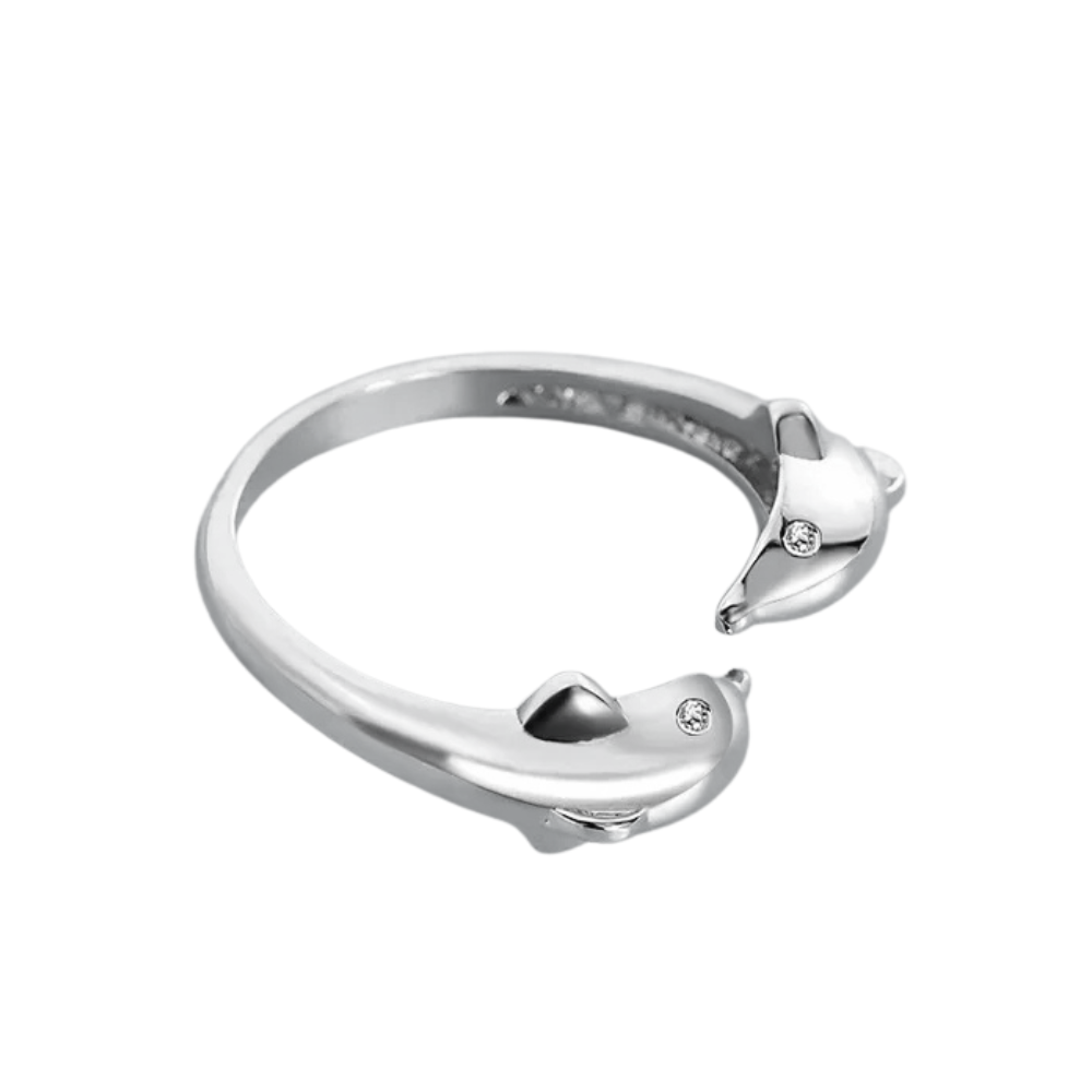 Bague Dauphin Argent pas cher