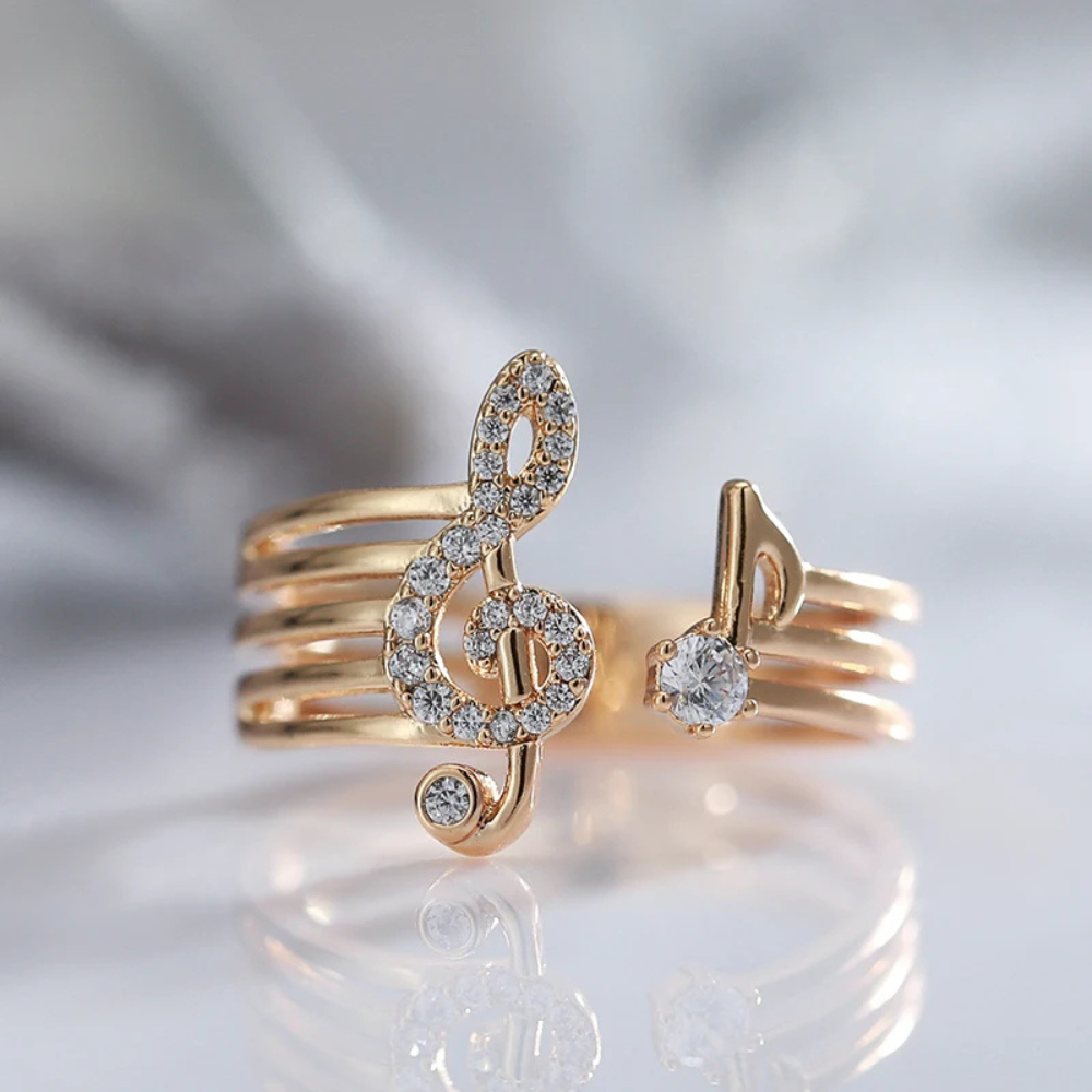 Bague clé de Musique