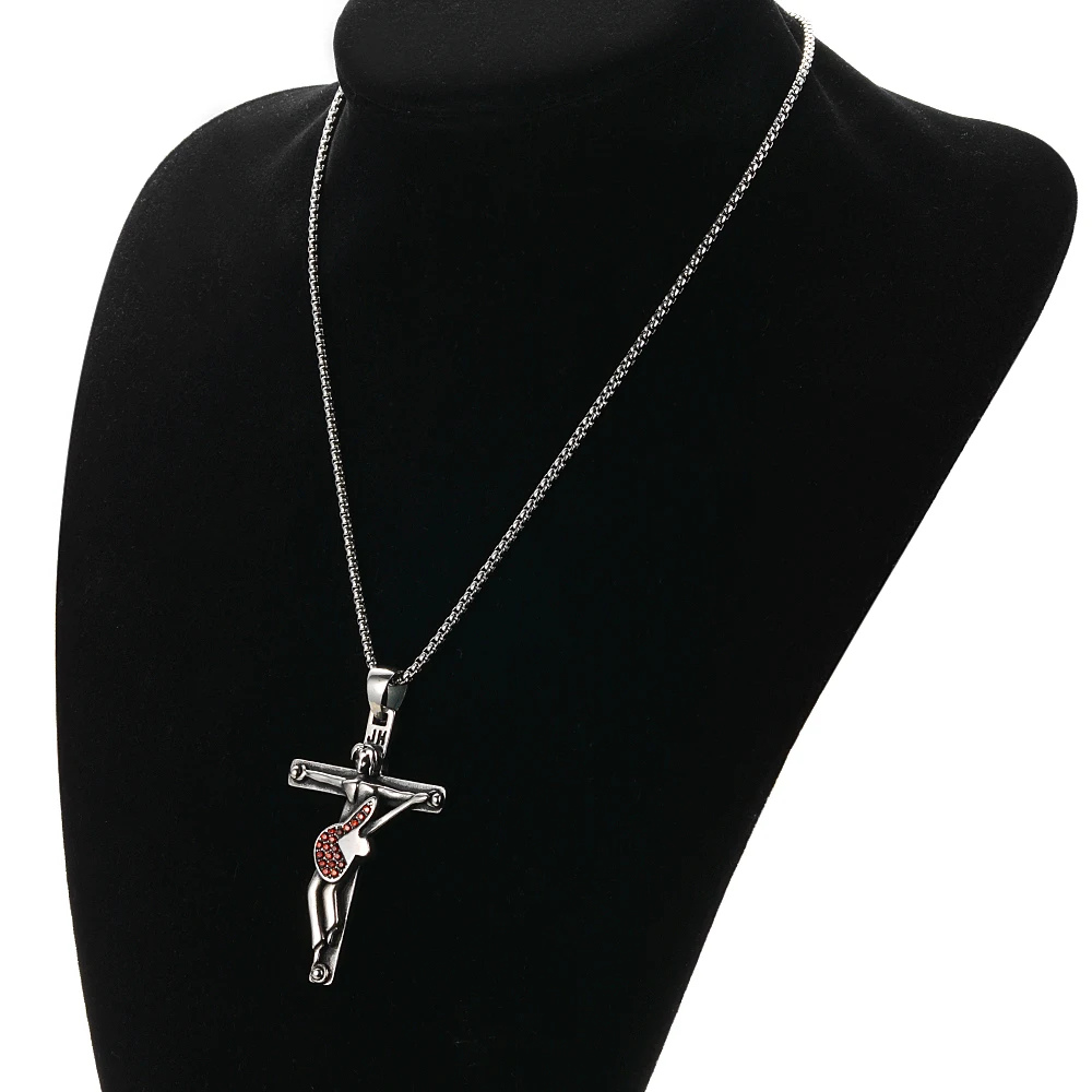 Collier Johnny Hallyday Croix