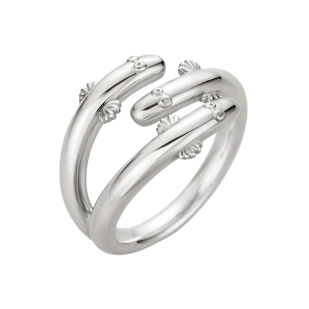 Bague Cactus Femme argent