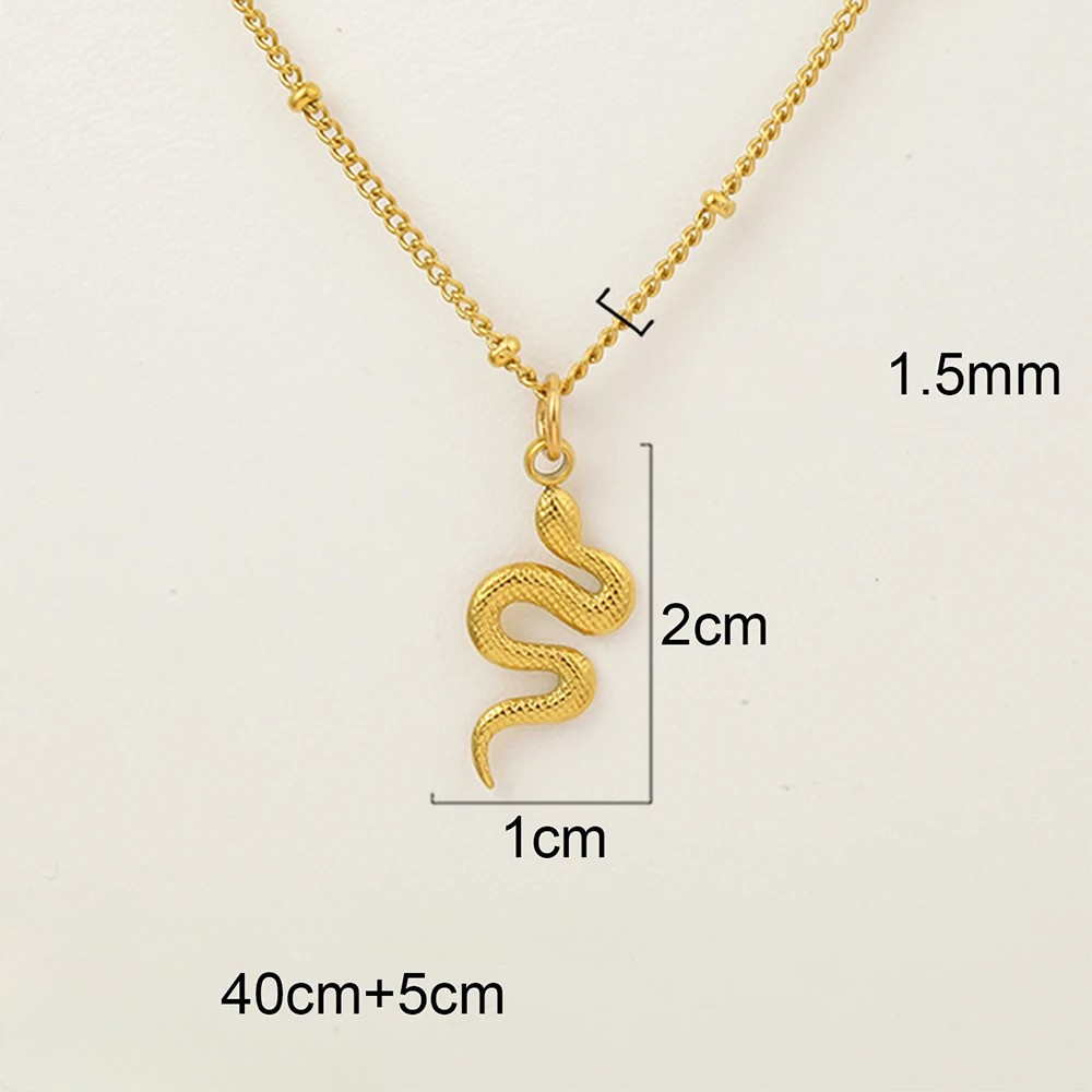 Collier petit Serpent femme
