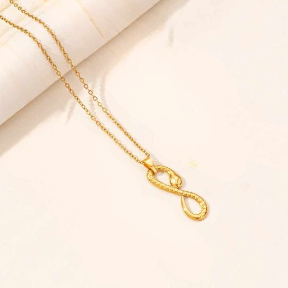 Collier Serpent Signe Infini femme