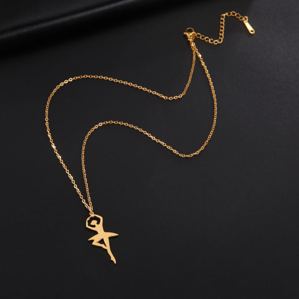 Collier Danseuse Classique pendentif
