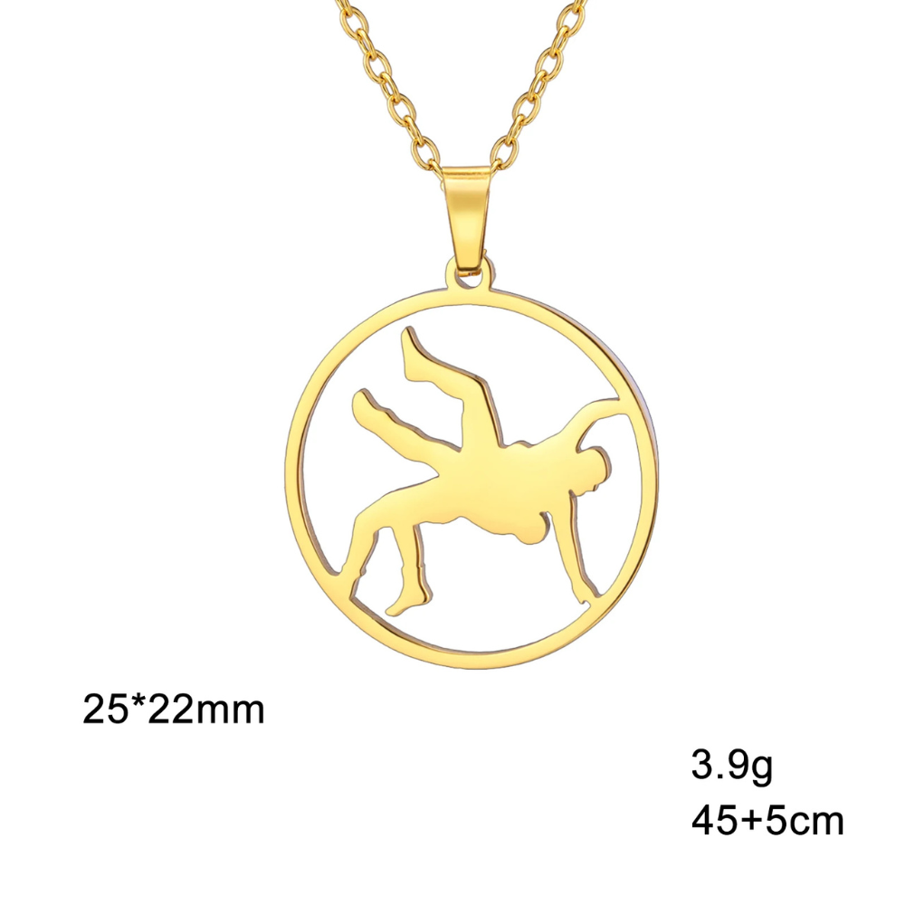 Collier Lutteur or
