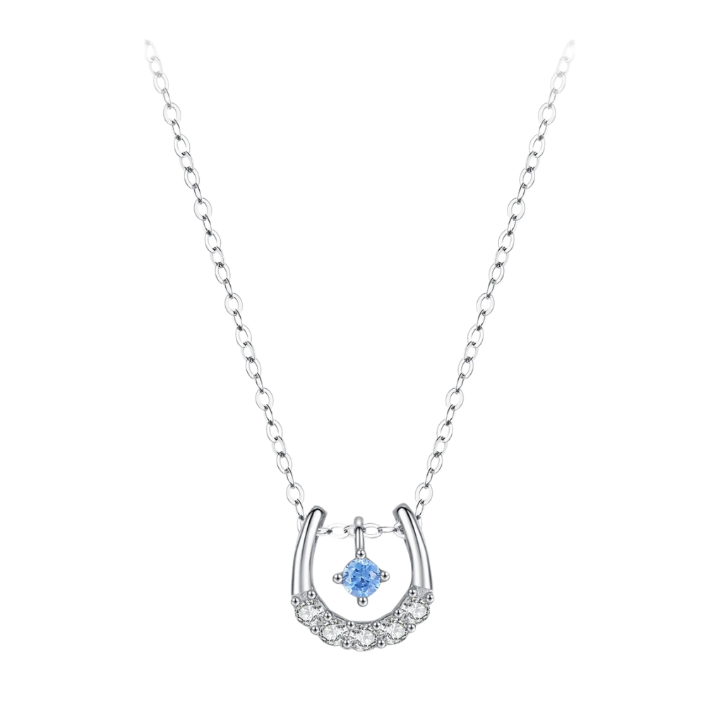 Collier Fer à Cheval Diamant