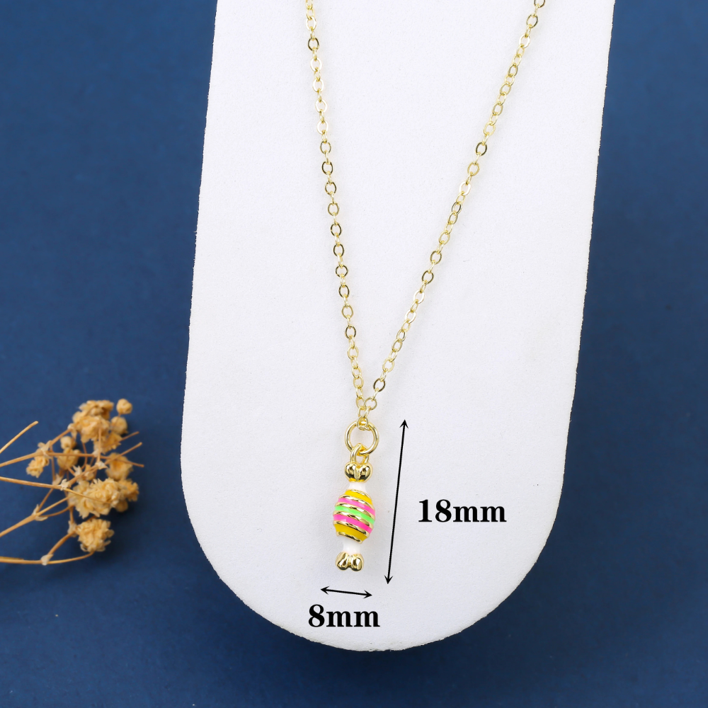 Collier Pendentif Bonbon femme