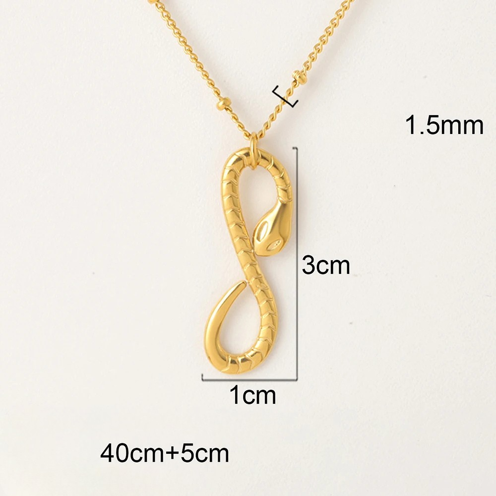 Collier Serpent Infini