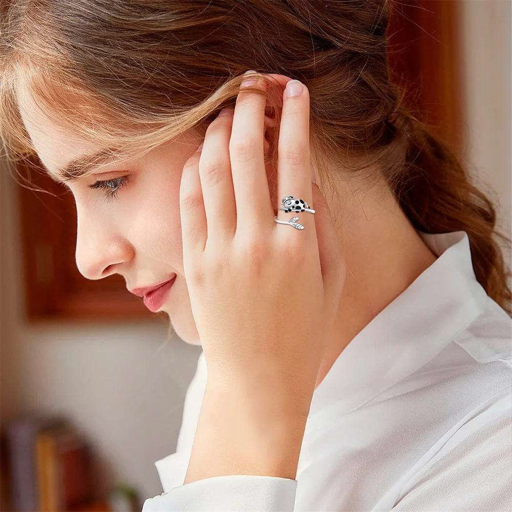 Bague Vache Argent
