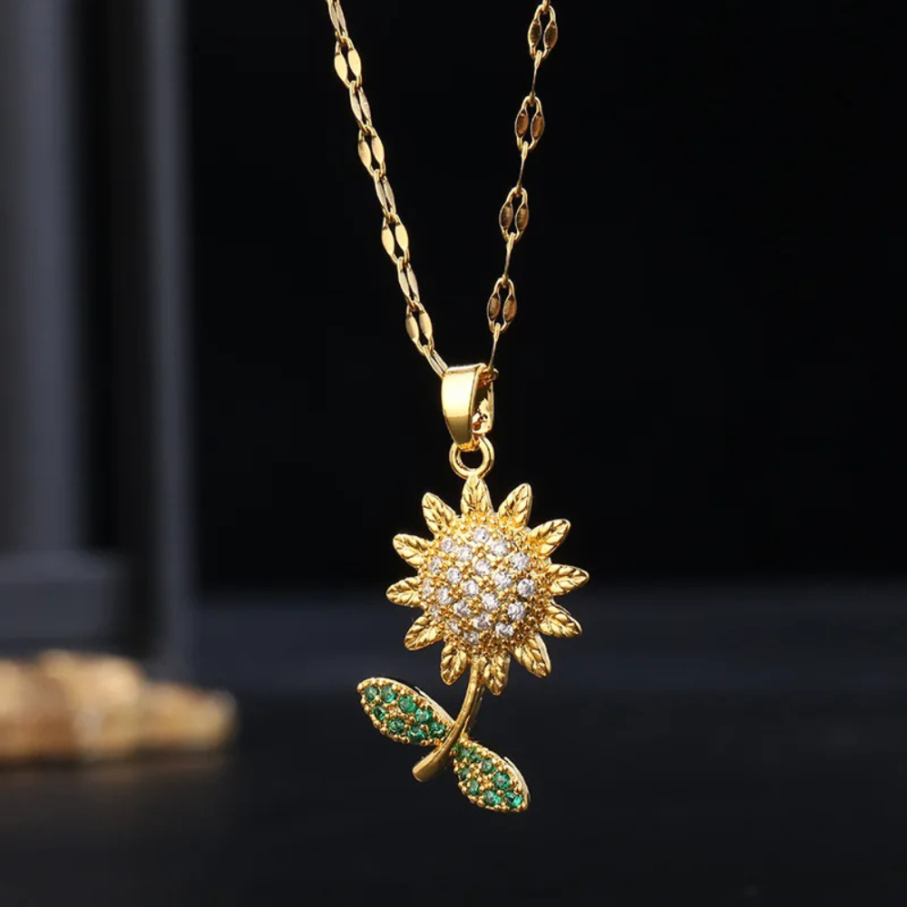 Collier Marguerite doré