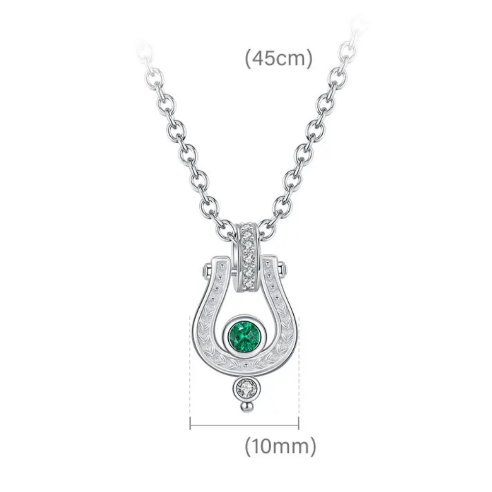 Collier Fer à Cheval Argent pendentif