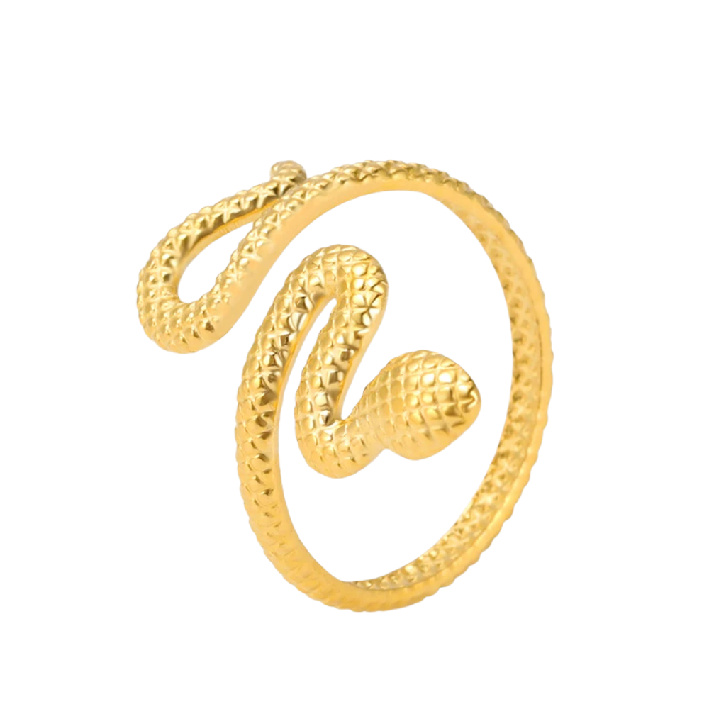 Bague Serpent Texture