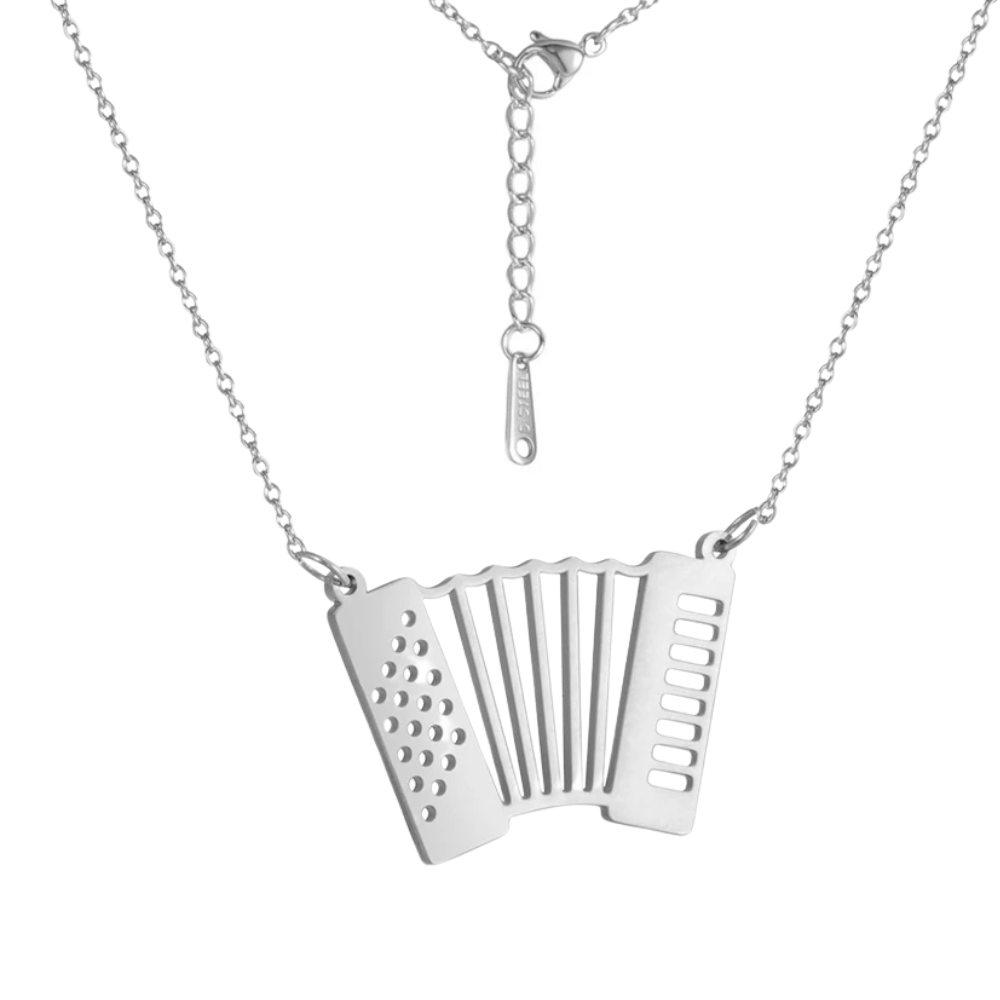 Collier Accordéon argent