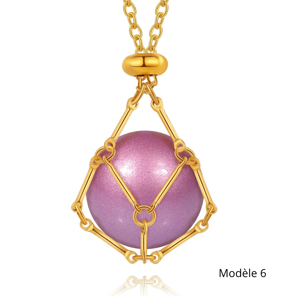Bola de Grossesse Cage bleu violet