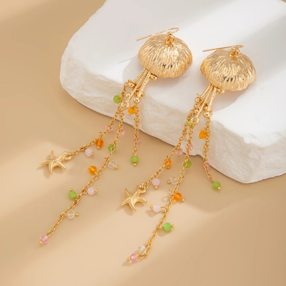 Boucles d'Oreilles Méduse