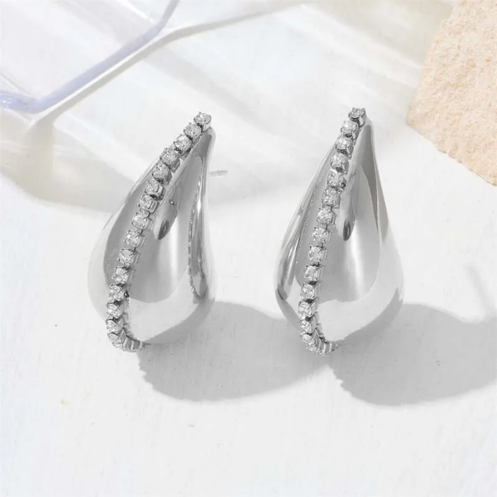 Boucles d'Oreilles Goutte Design pas cher