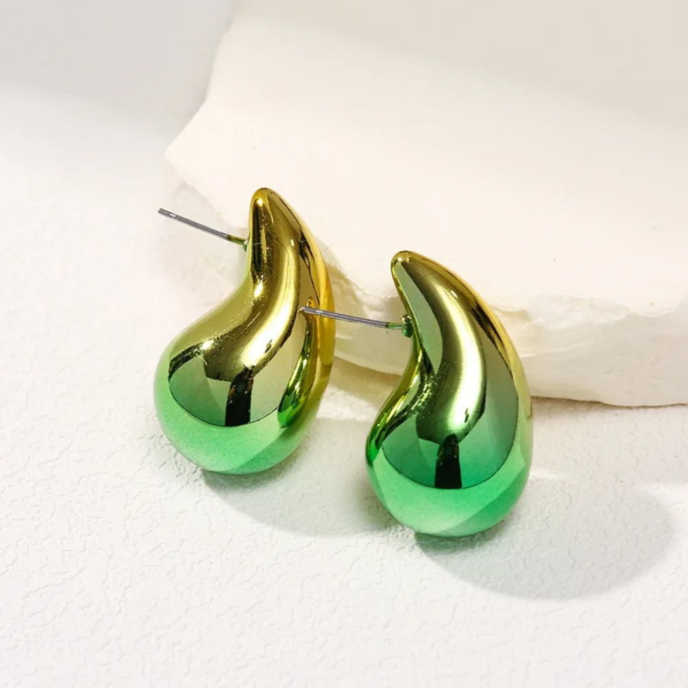 Boucles d'Oreilles Goutte Dégradé pas cher