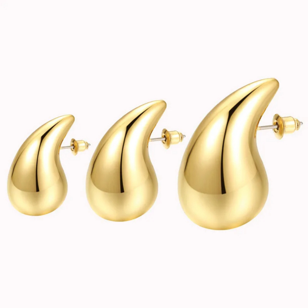 Boucles d'Oreilles Goutte Acier Inoxydable pas cher
