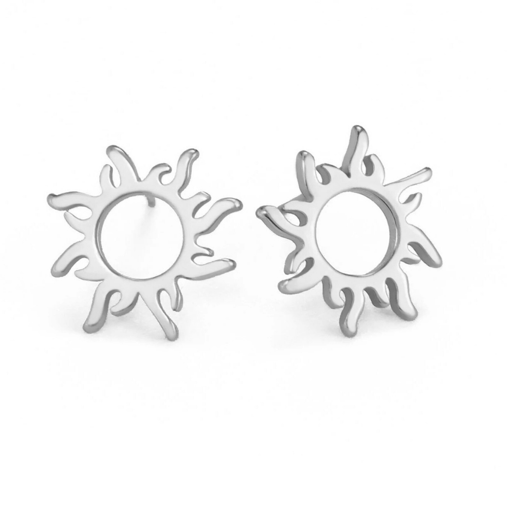 Boucles d'Oreilles Mini Soleil pas cher