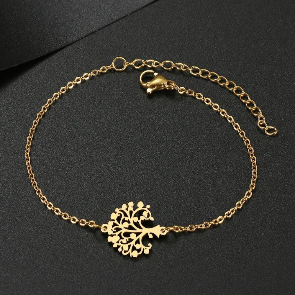 Bracelet Arbre de Vie Acier  