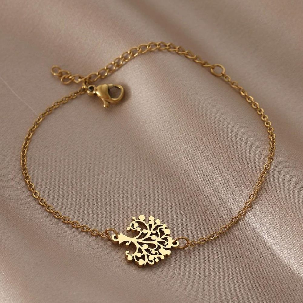 Bracelet Arbre de Vie Acier femme