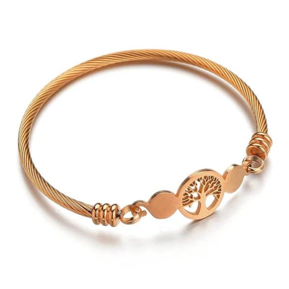 Bracelet Arbre de Vie Trésor rose