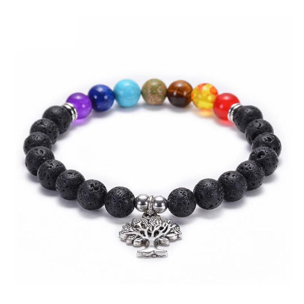 Bracelet 7 Chakras Arbre