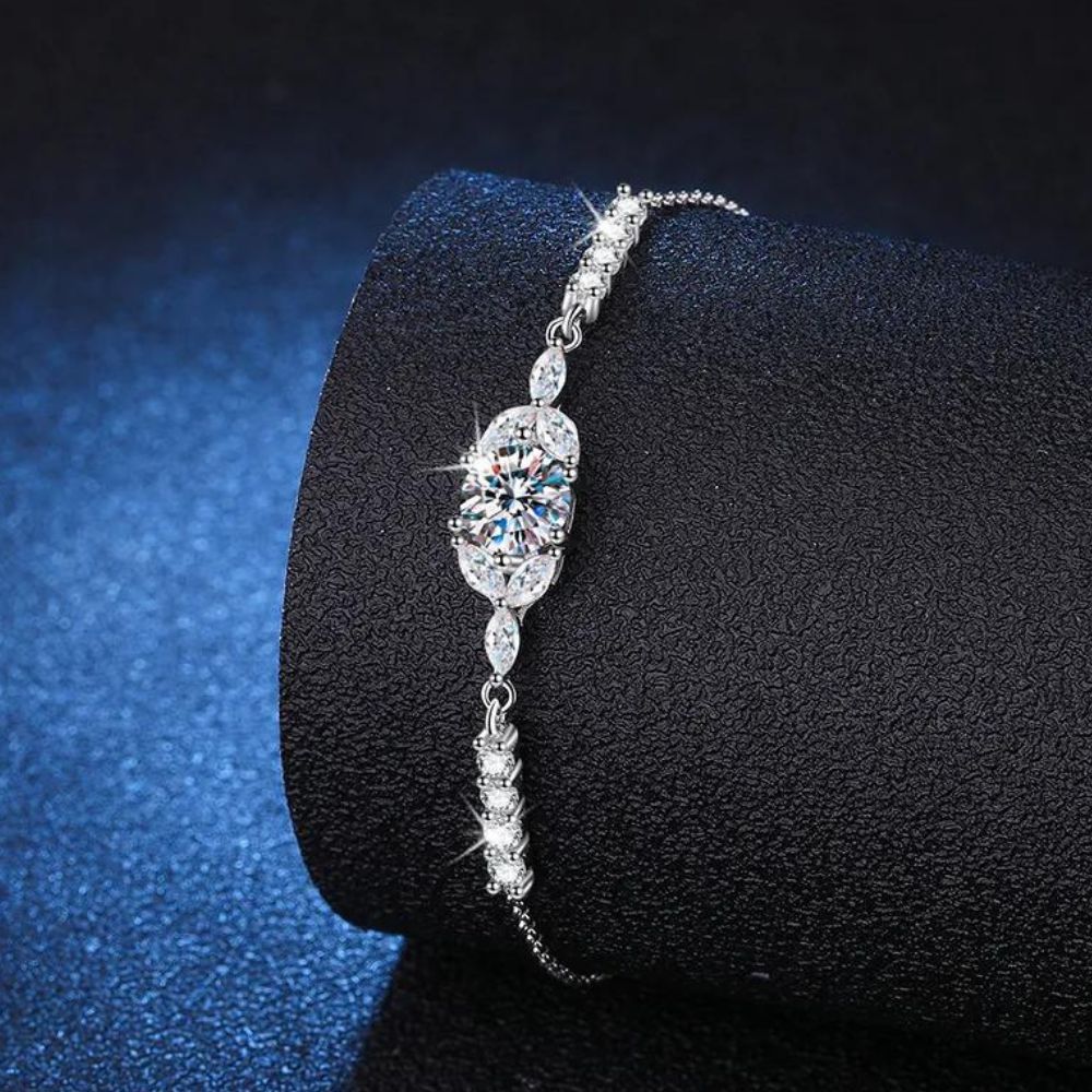 Bracelet Argent 925 Pierres