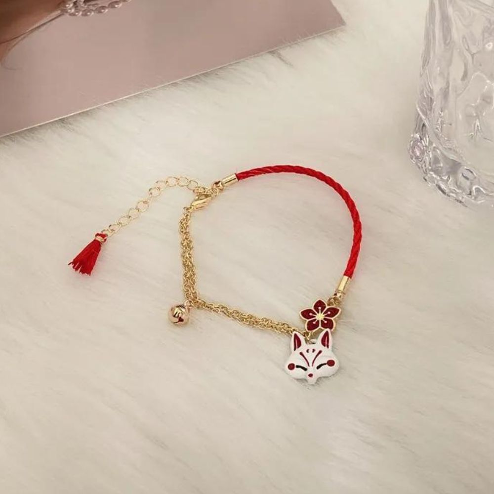 Bracelet avec Renard rouge