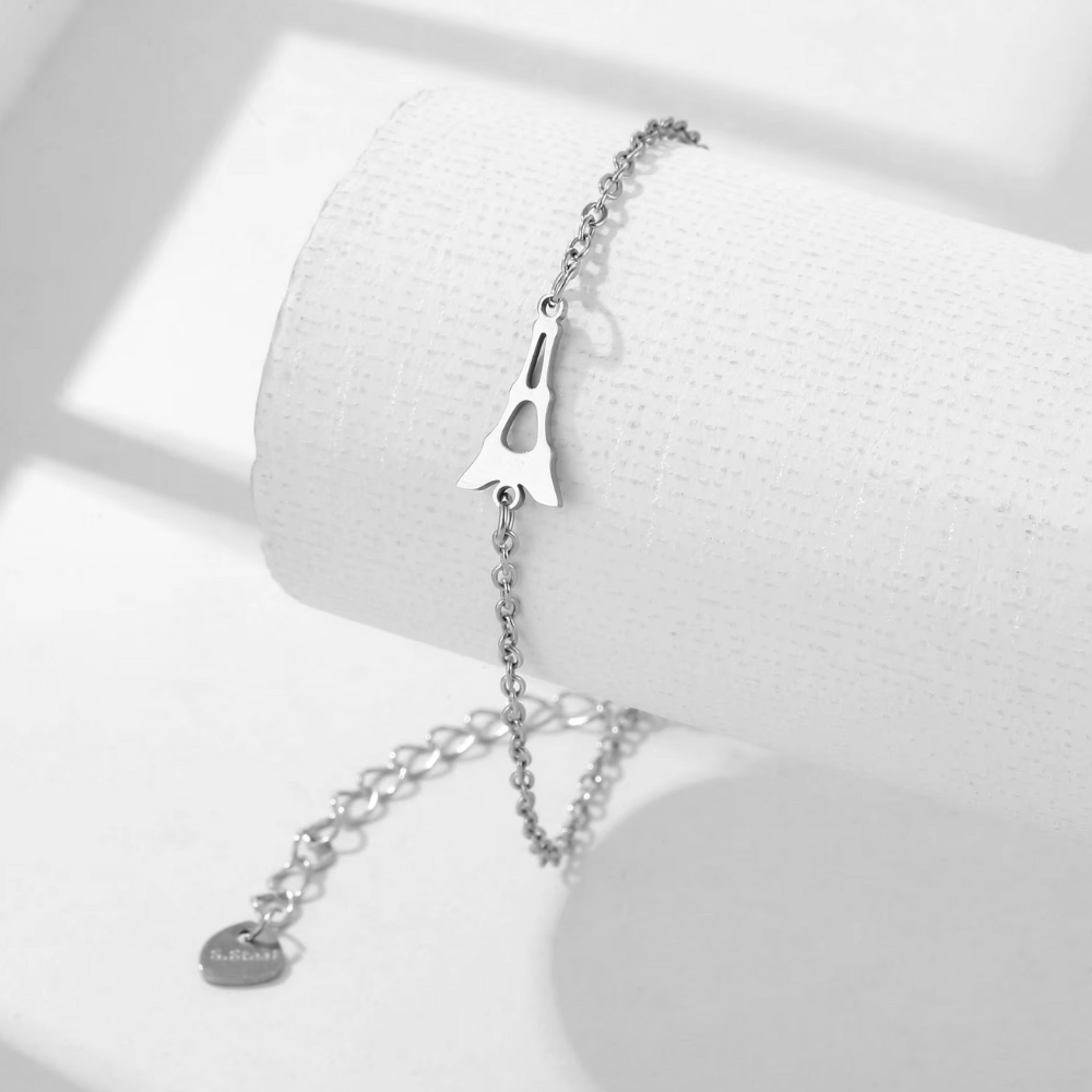 Bracelet avec Tour Eiffel Argent