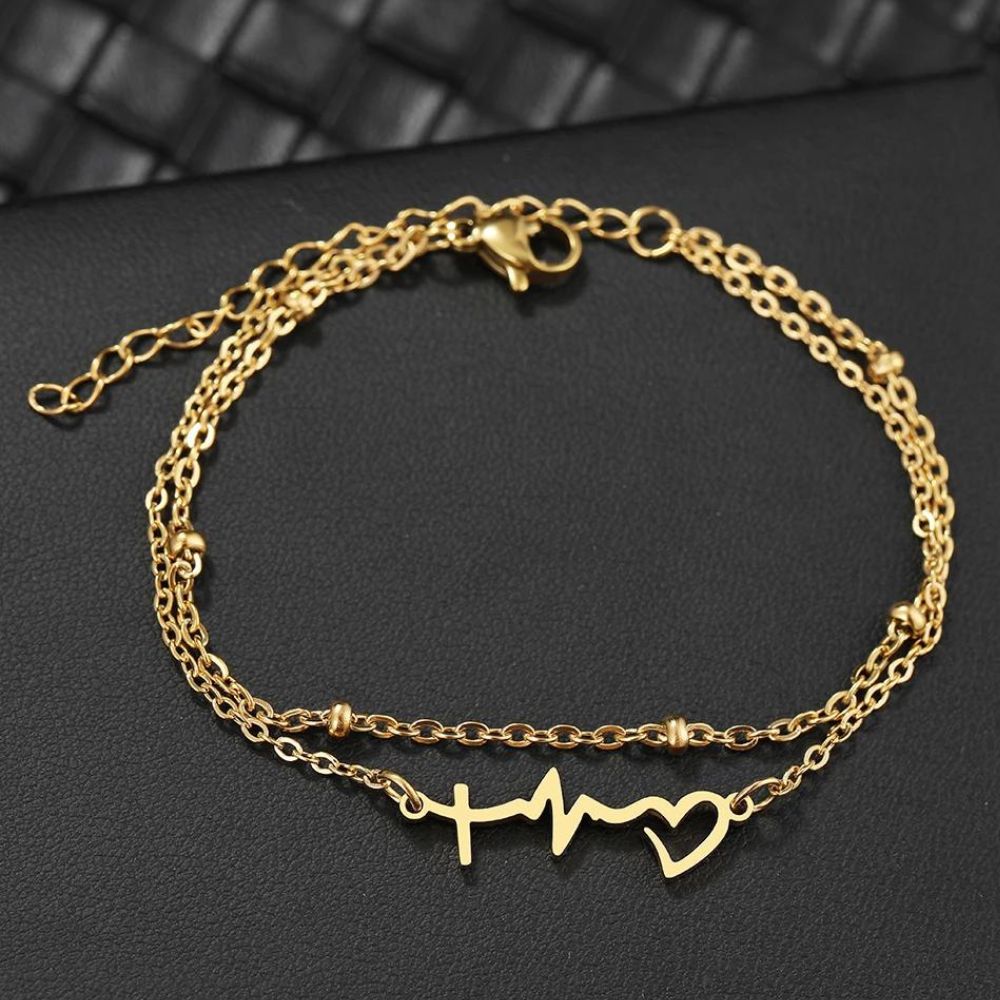 bracelet coeur de vie pour femme