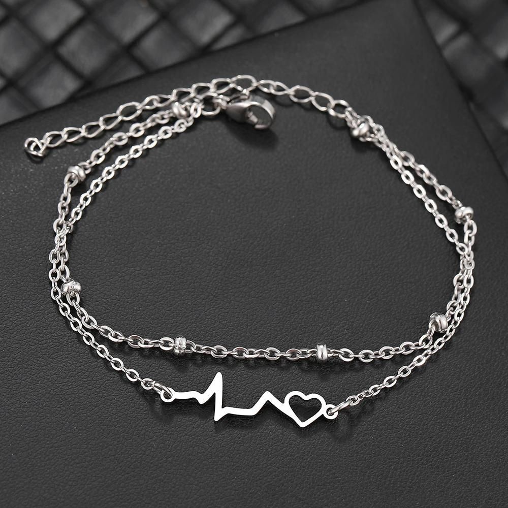 Bracelet Coeur Ondes