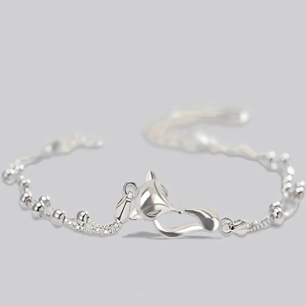 Bracelet en Argent Renard femme