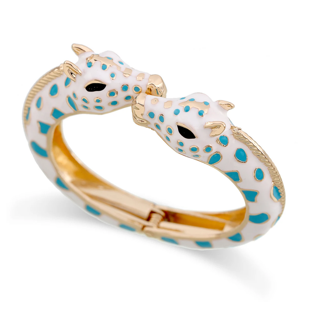 Bracelet Girafe Couleurs Bleu