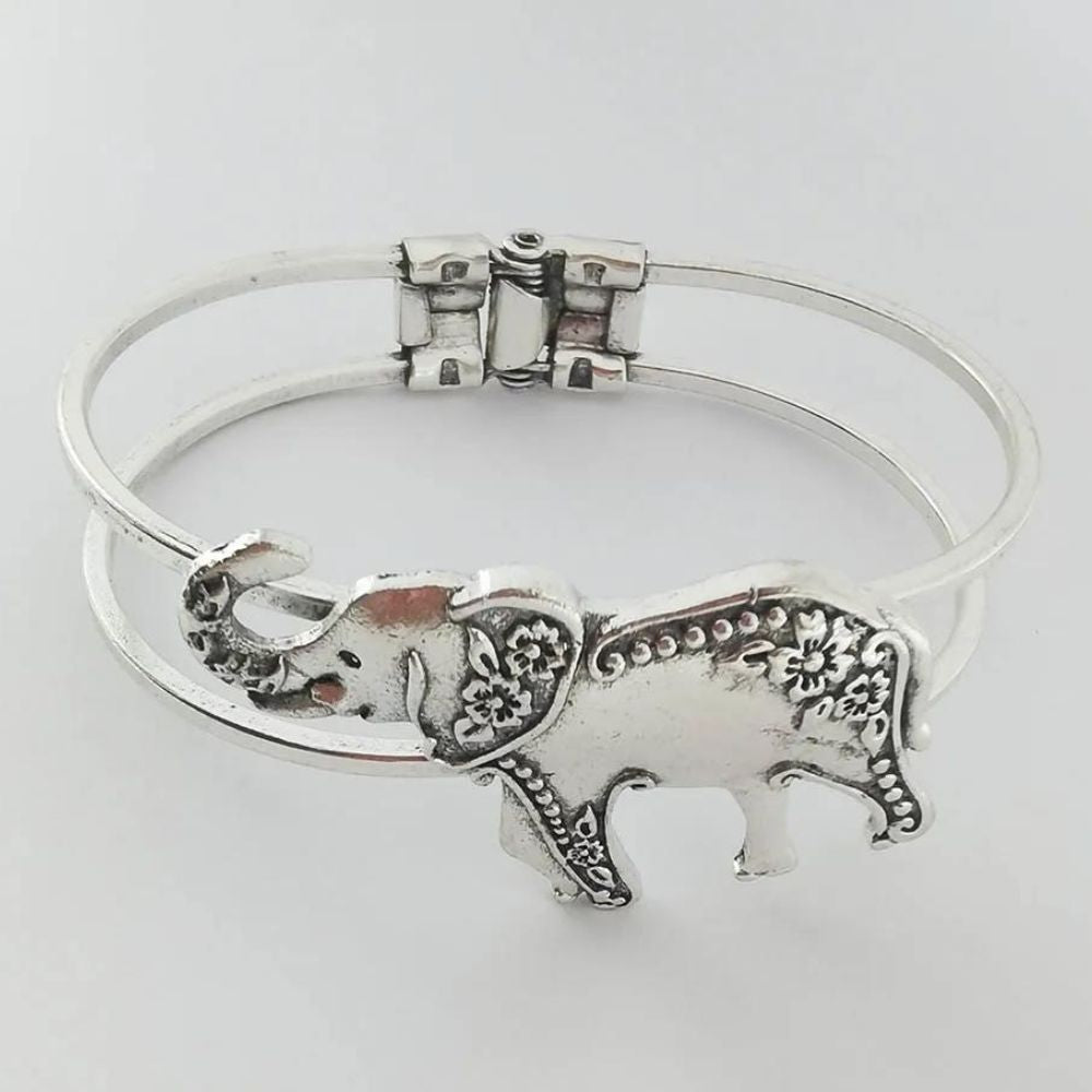 Bracelet Grand Éléphant argent