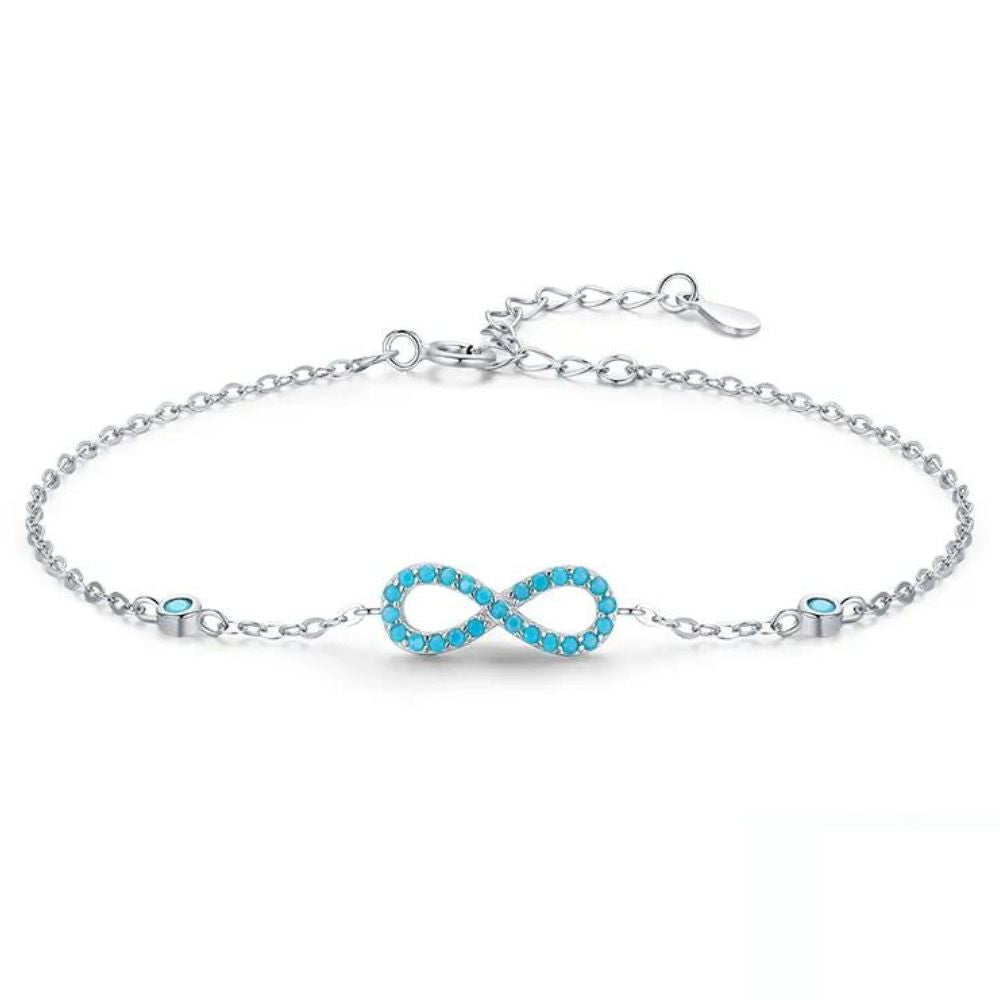 Bracelet Infini Turquoise