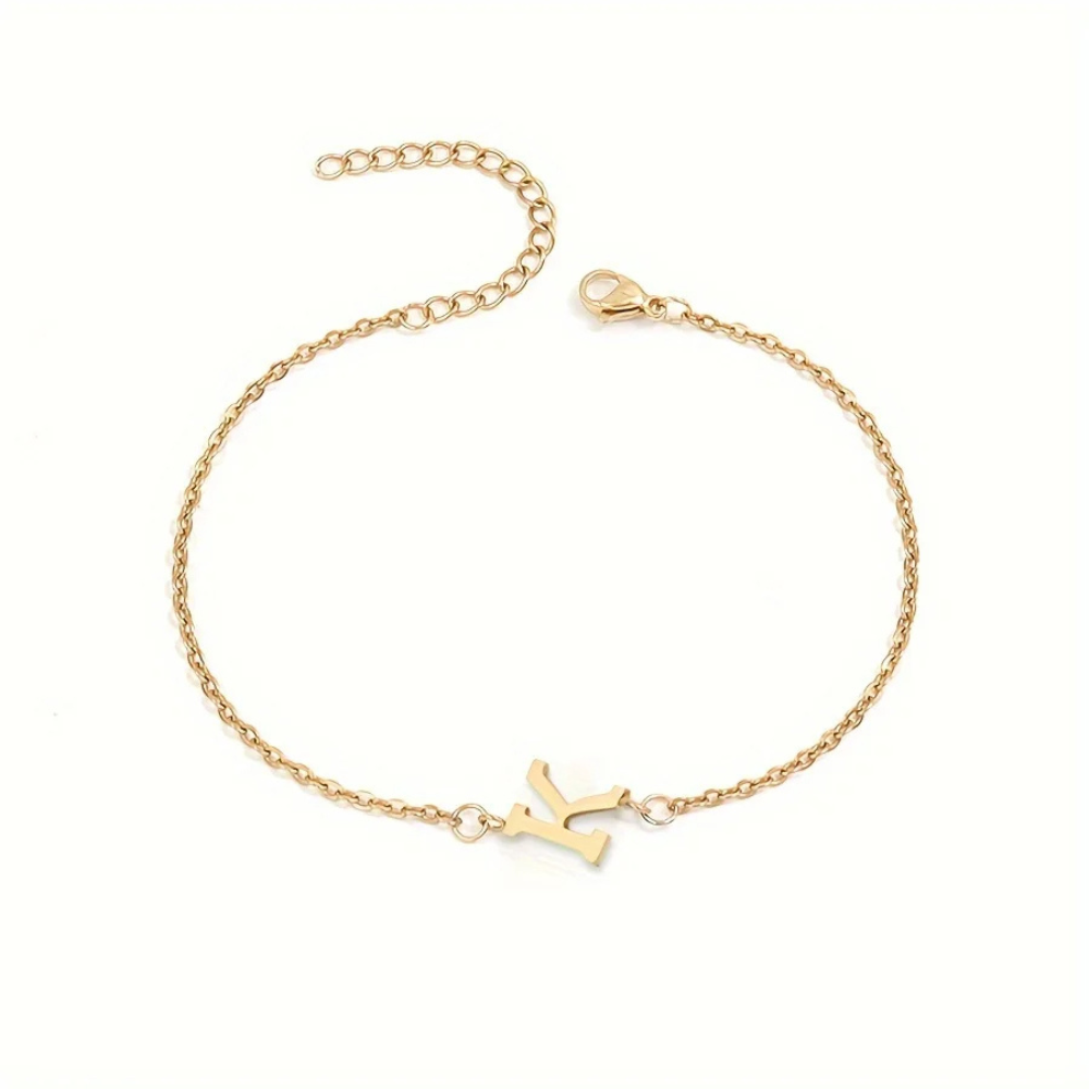 Bracelet Initiale K Femme