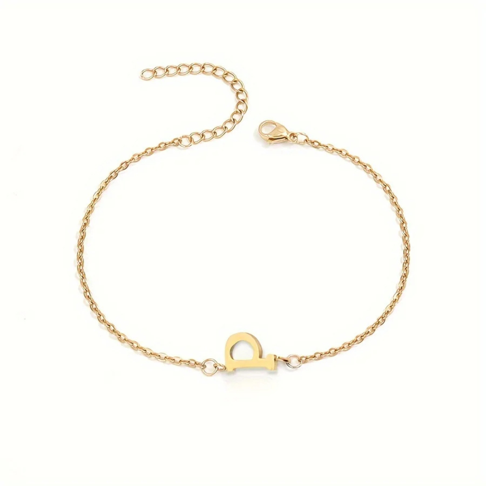 Bracelet Initiale P Femme