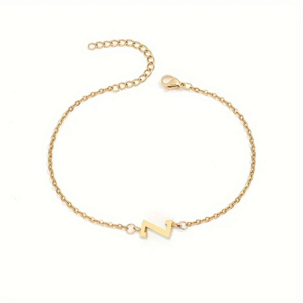 Bracelet Initiale Z Femme