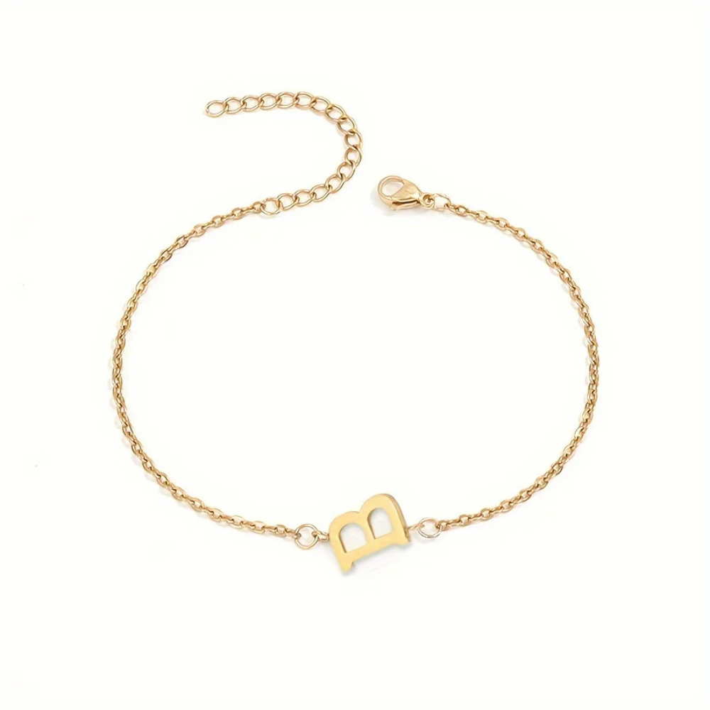 Bracelet Initiale B Femme