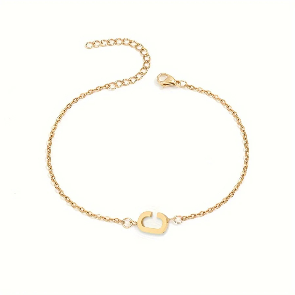 Bracelet Initiale C Femme