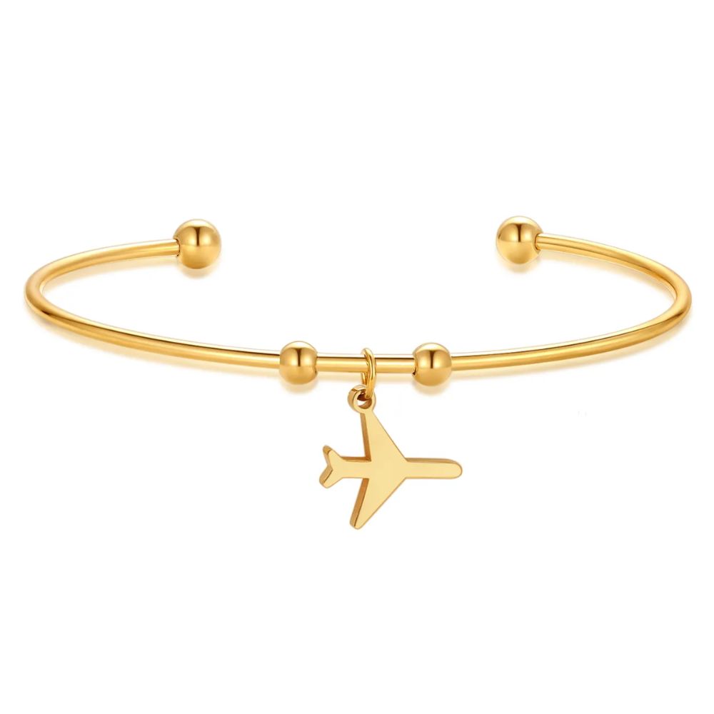 bracelet jonc avion