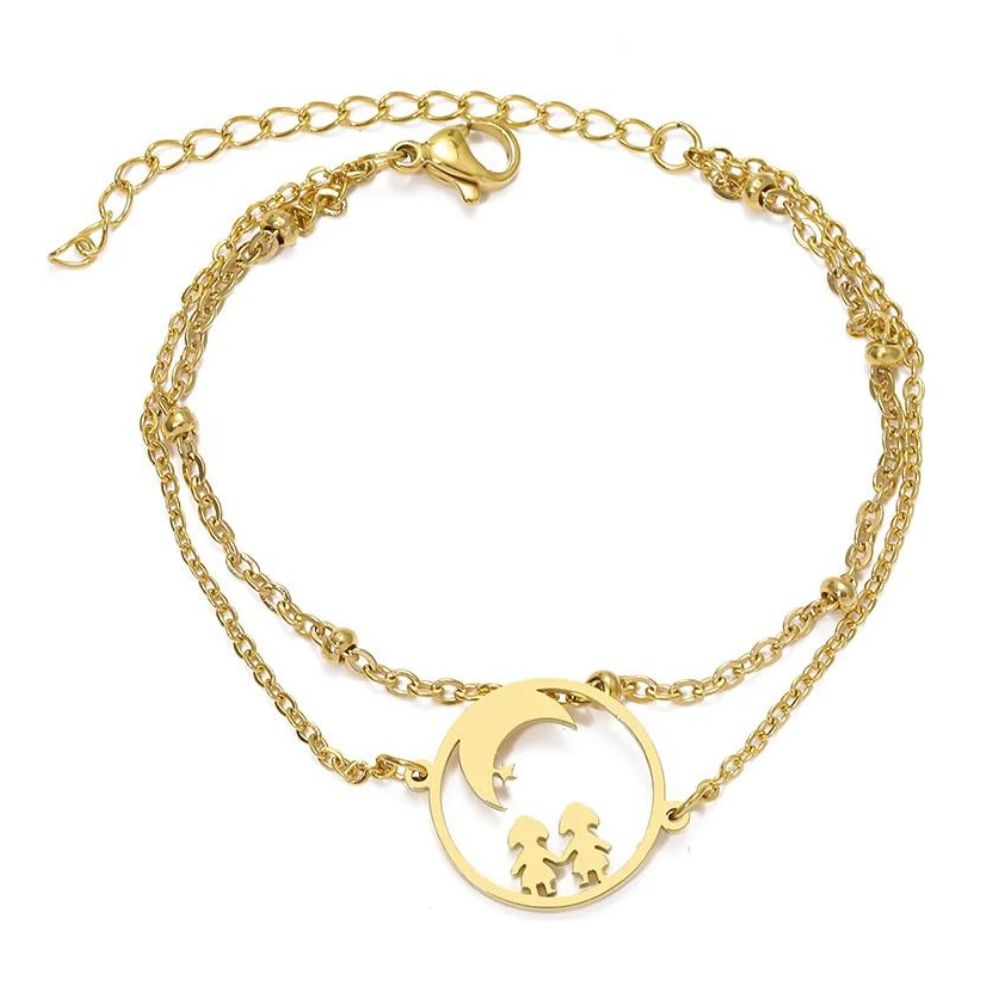 bracelet lune rêve