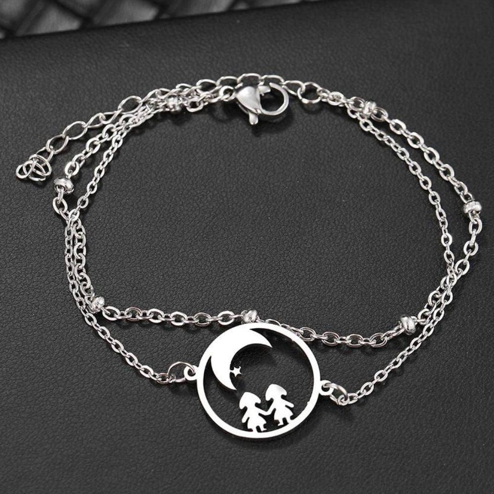 bracelet lune rêve