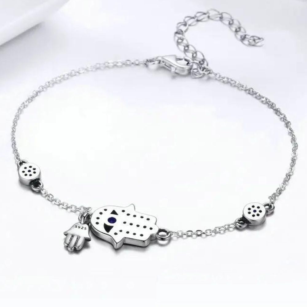 Bracelet Main de Fatma Strass