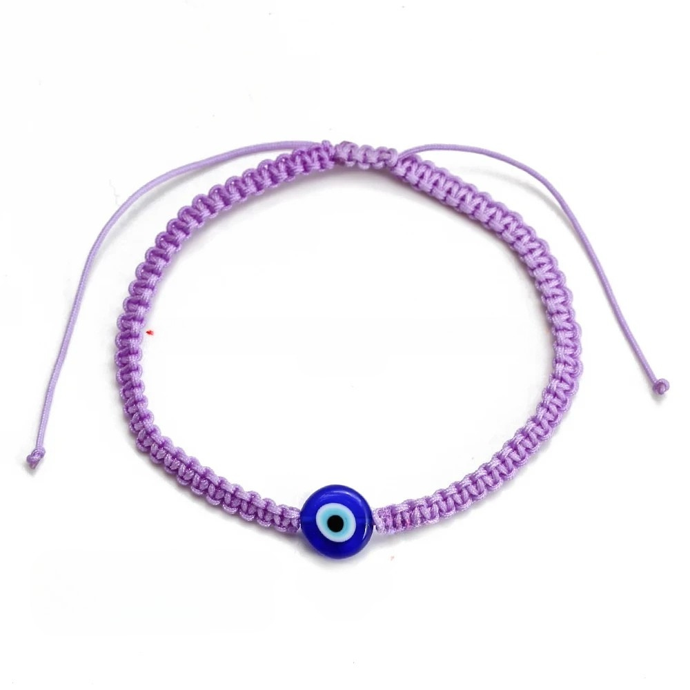 Bracelet Œil Grec Cordon