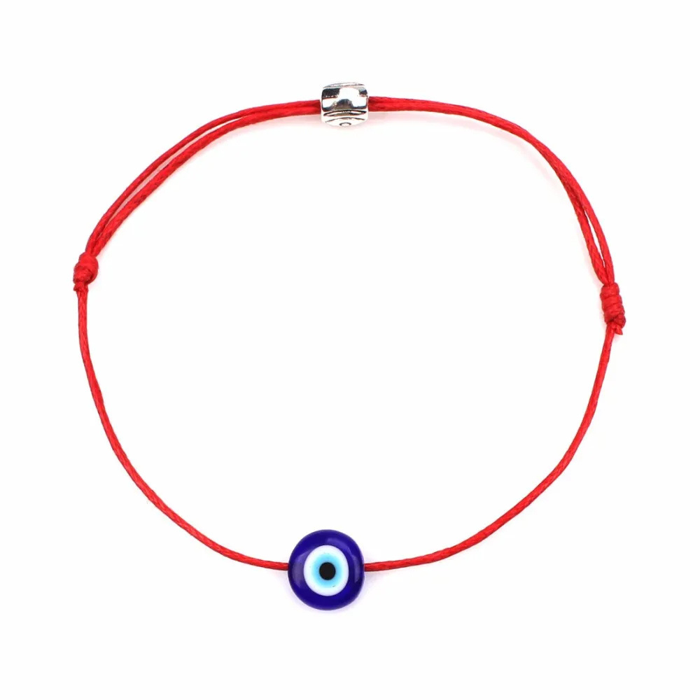 Bracelet Œil Bleu Fil pas cher