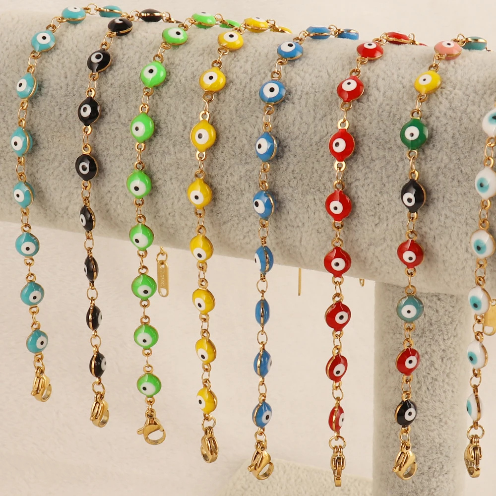 Bracelet Œil Turquoise pas cher