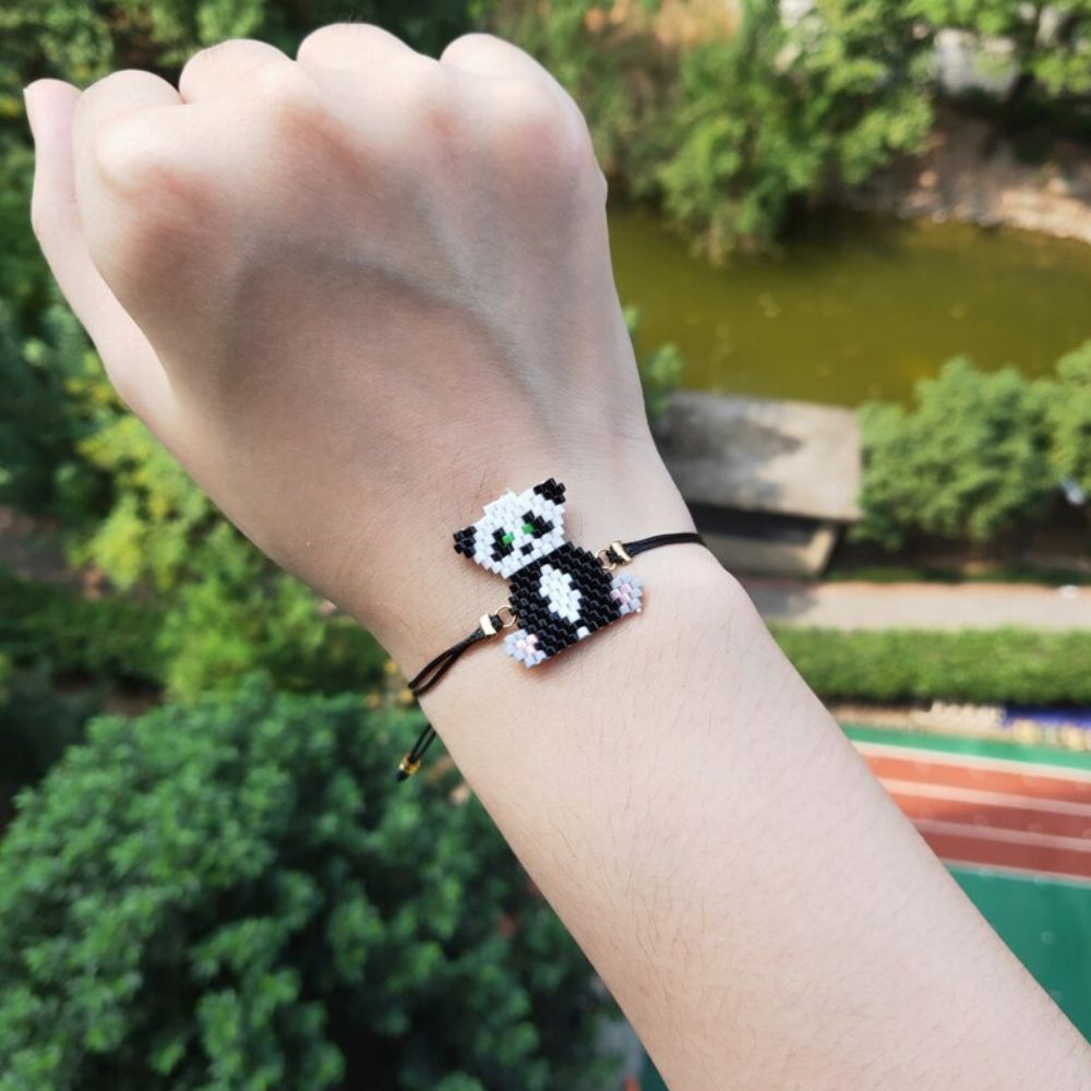 Bracelet Panda Cordon